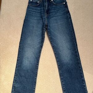 MADEWELL STRAIGHT  leg 90"s Jeans Perfect!!